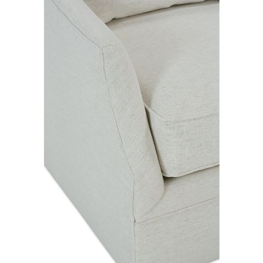 Picture of Kara Swivel Chair in Nomad Snow