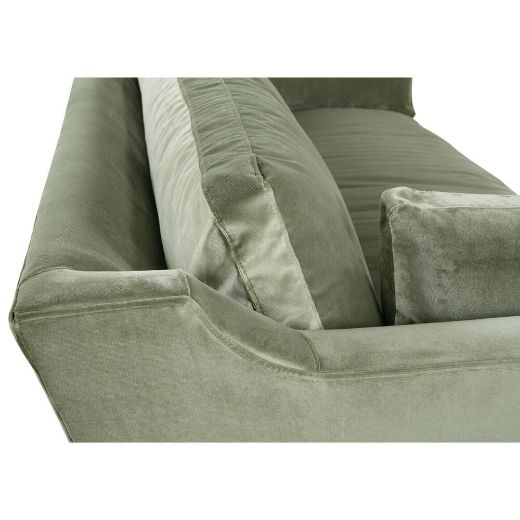 Picture of 90” Quick Ship Madeline Sofa - Antiqued Moss Velvet