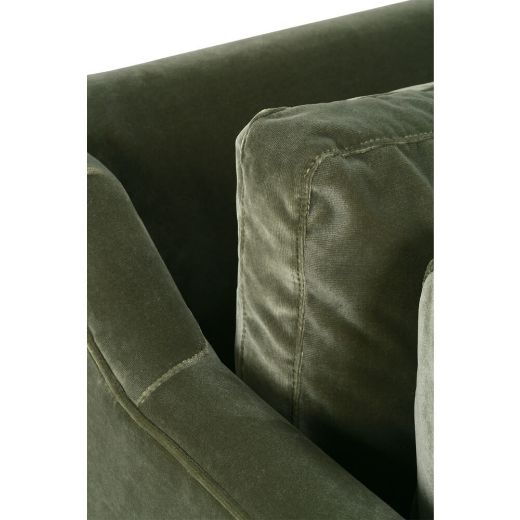 Picture of 90” Madeline Sofa - Antiqued Moss Velvet