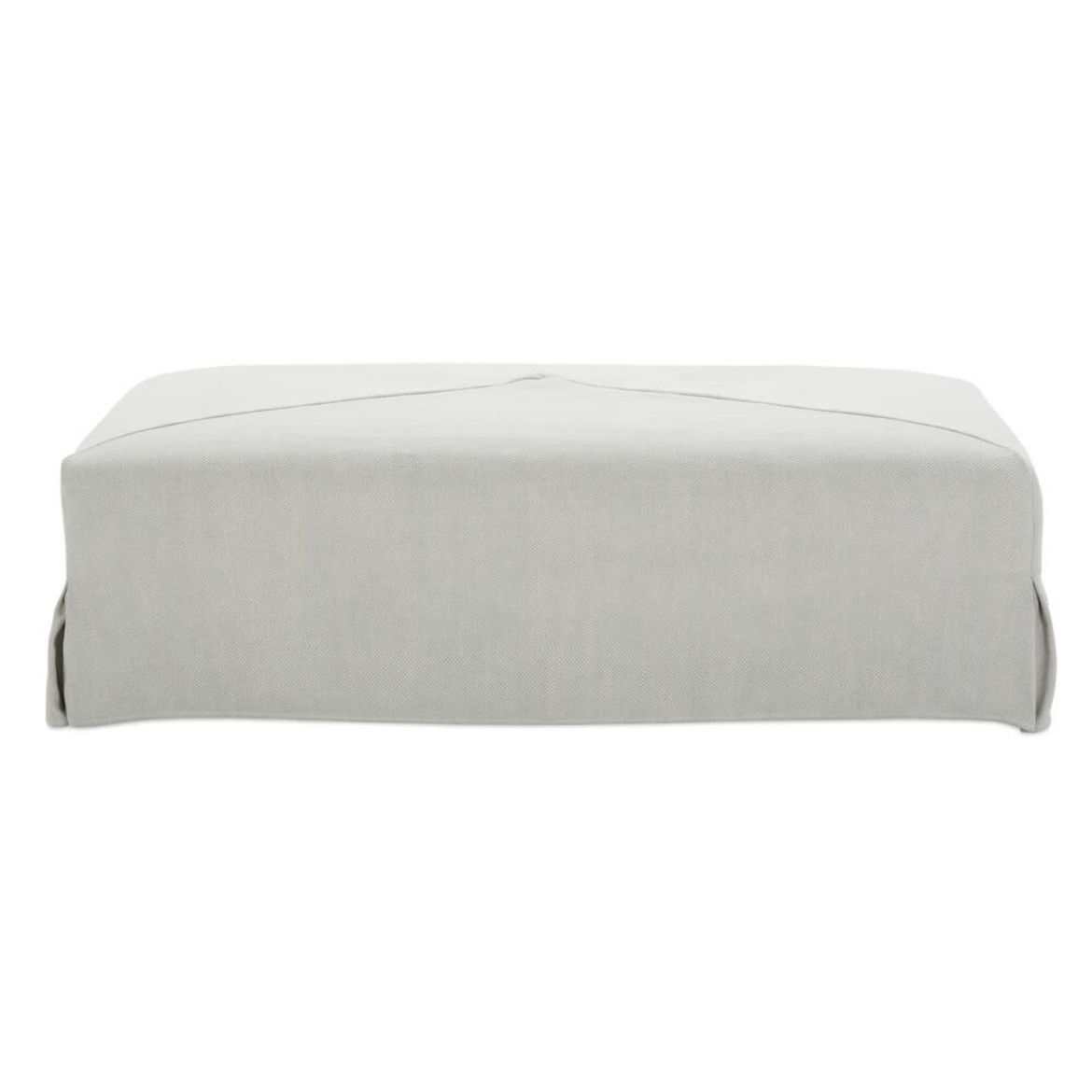 Picture of Dove Miles Slipcovered Ottoman