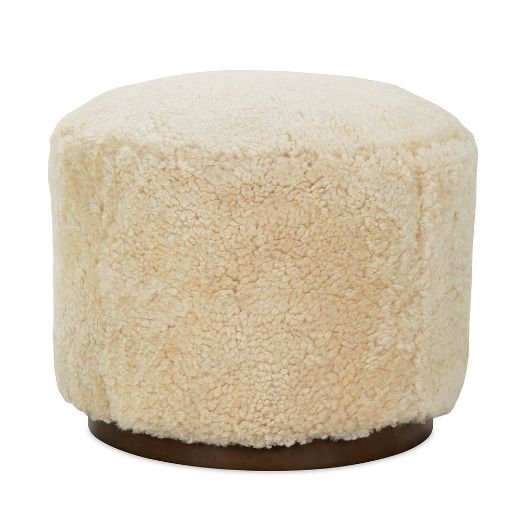 Picture of Beige Rocco Ottoman