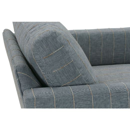 Picture of Quick Ship Allie Swivel - Indigo Kid-proof Stripe