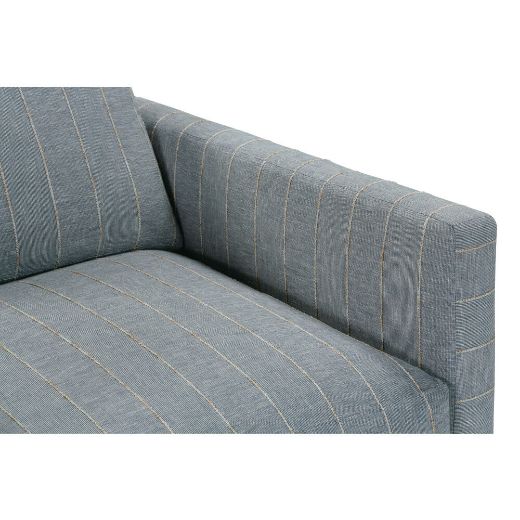 Picture of Quick Ship Allie Swivel - Indigo Kid-proof Stripe