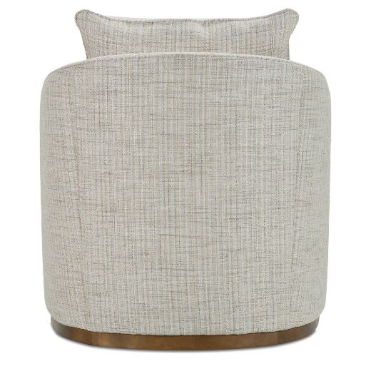 Picture of Emmerson Swivel Chair- Grass-Cloth Texture