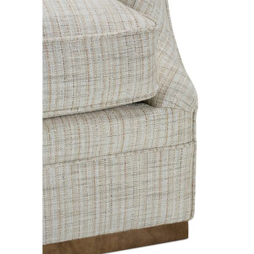 Picture of Emmerson Swivel Chair- Grass-Cloth Texture