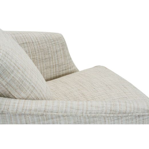 Picture of Emmerson Swivel Chair- Grass-Cloth Texture