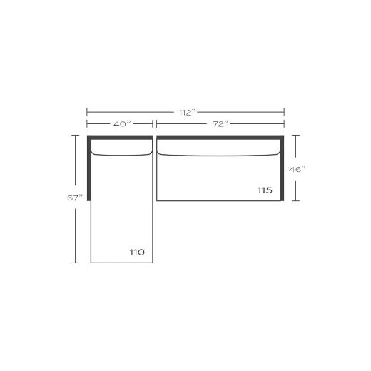 Picture of Bristol Slipcovered Sectional