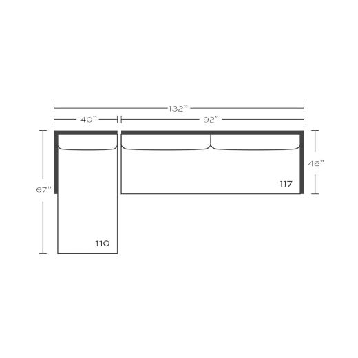 Picture of Bristol Slipcovered Sectional