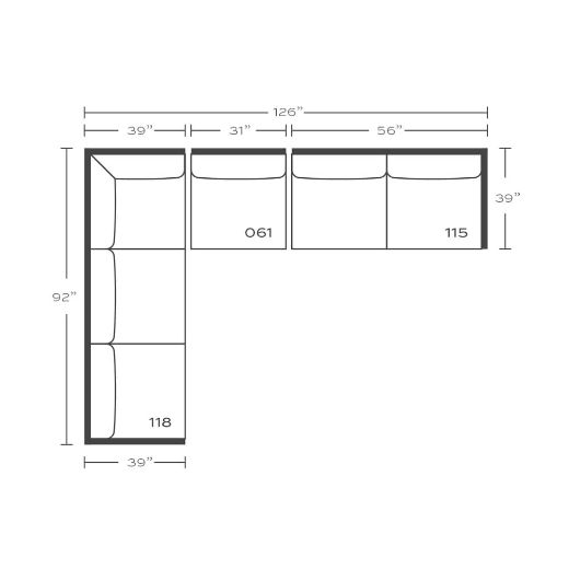 Picture of Cindy Slipcovered Sectional