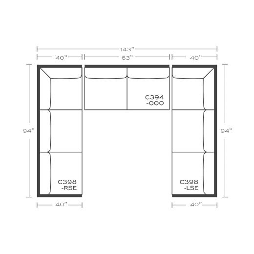 Picture of Masquerade Sectional