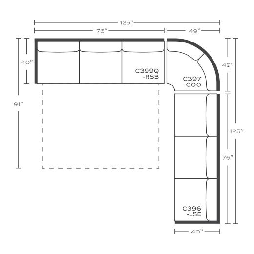 Picture of Masquerade Sectional