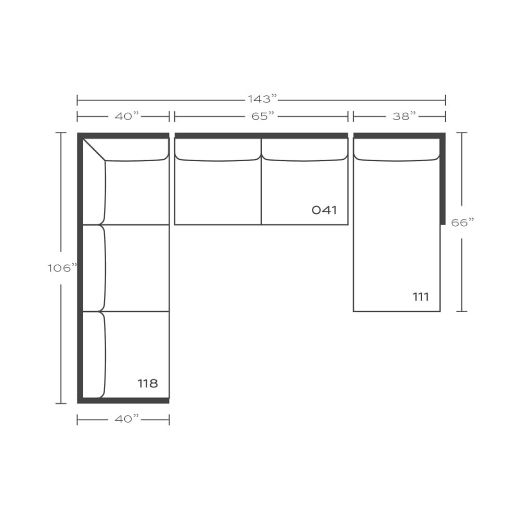 Picture of Lilah Sectional