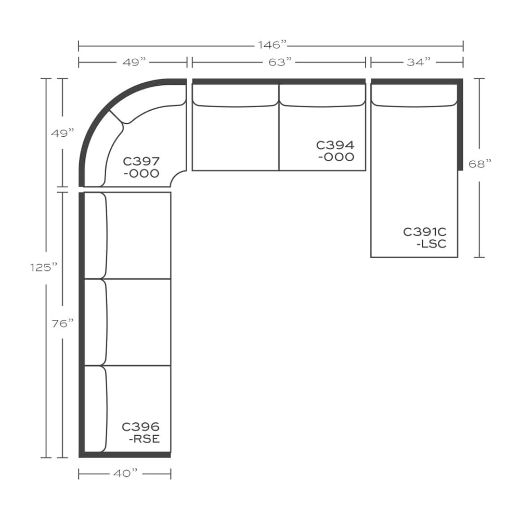 Picture of Masquerade Sectional