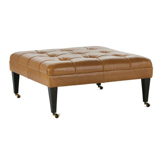 Picture of Custom Leather Ottomans