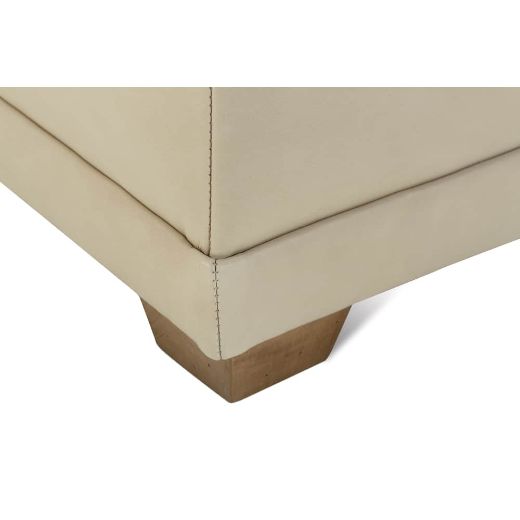 Picture of Sylvie Bespoke Leather Ottoman