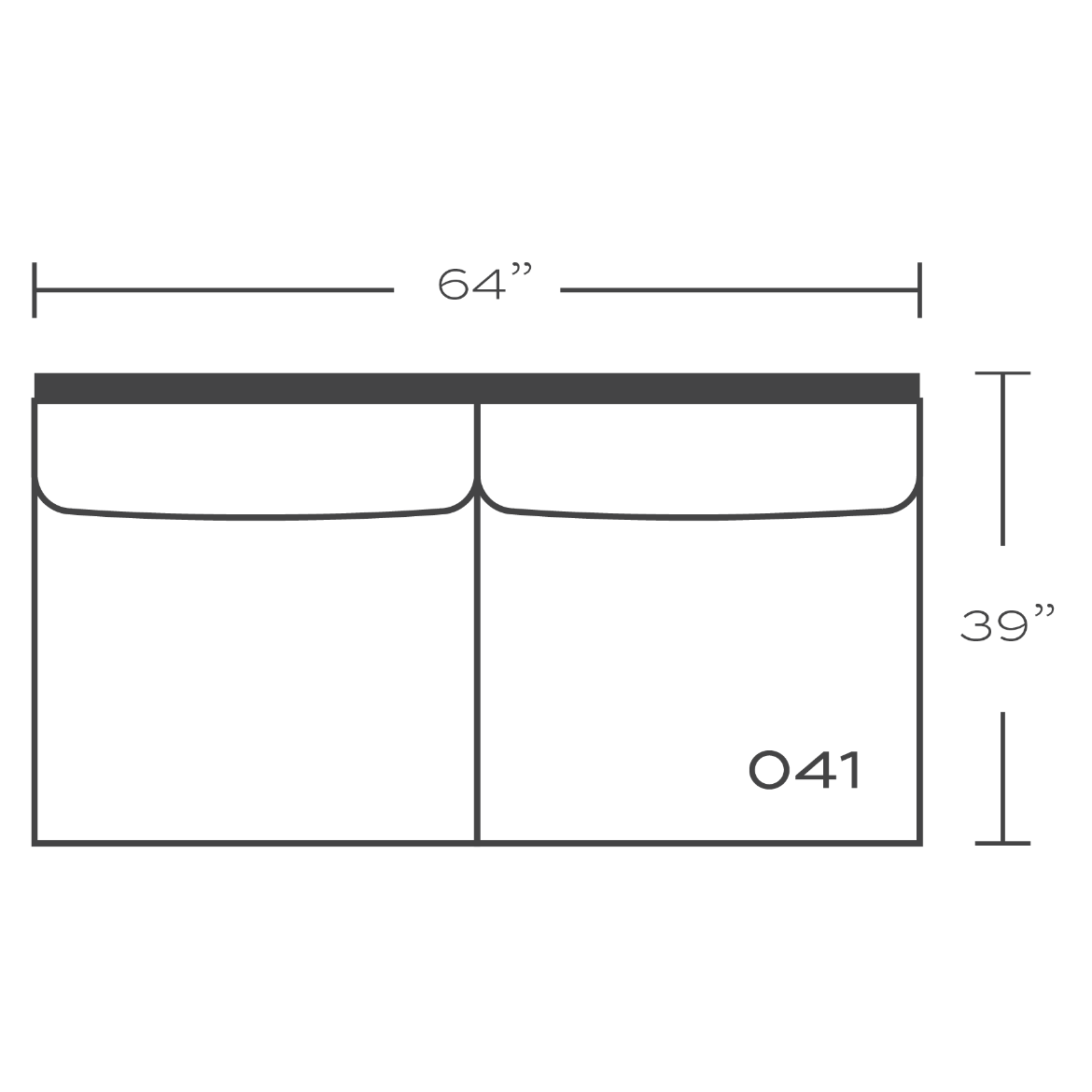 Picture of Comfort and Craft Large Armless