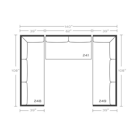Picture of Freya Slipcovered Sectional
