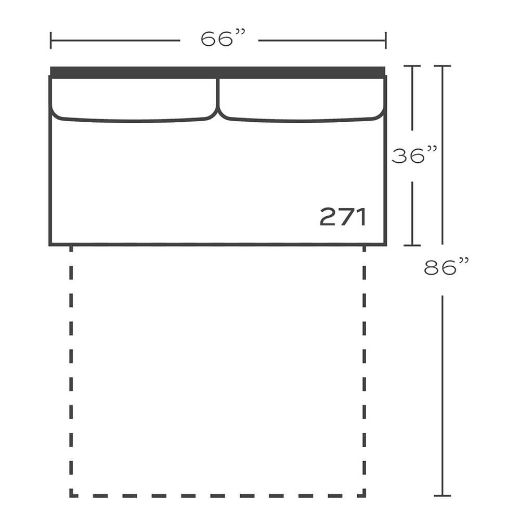Picture of Comfort and Craft Large Armless