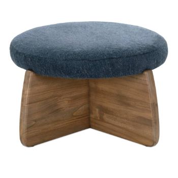 Picture of Brushed Blend Nova Round Ottoman
