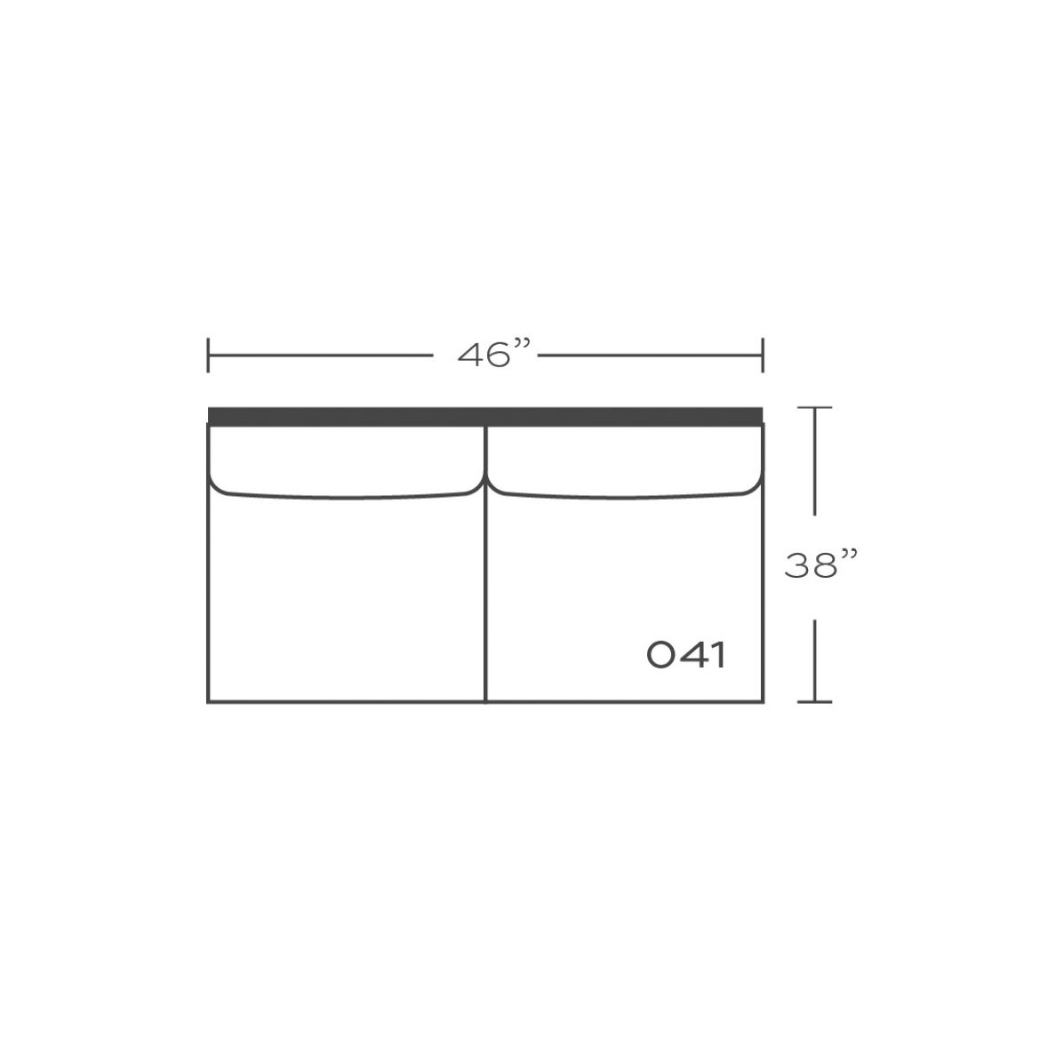 Picture of Cadence Large Armless