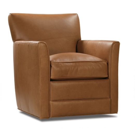 Picture of Times Square Leather Manual Swivel Recliner
