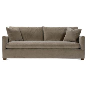 Picture of 89” Quick Ship Lilah Sofa - Fawn Brushed Velvet  